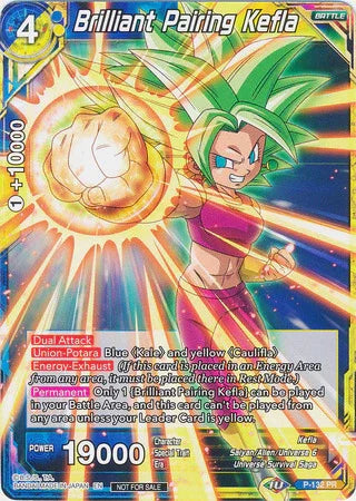 Brilliant Pairing Kefla (Shop Tournament: Assault of Saiyans) (P-132) [Promotion Cards]