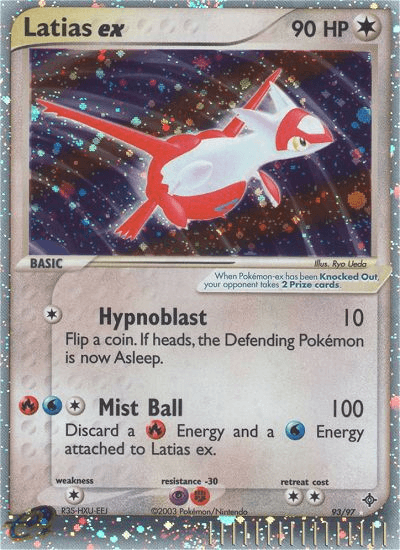 Latias ex (93/97) [EX: Dragon]