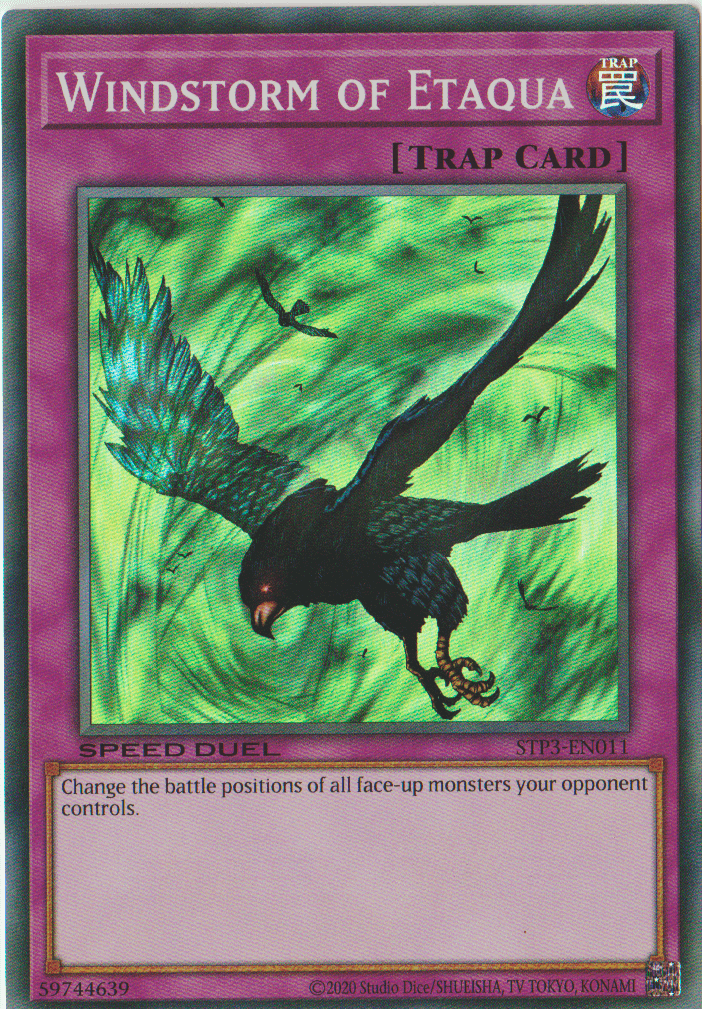 Windstorm of Etaqua [STP3-EN011] Super Rare