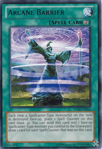 Arcane Barrier (Blue) [DL14-EN014] Rare