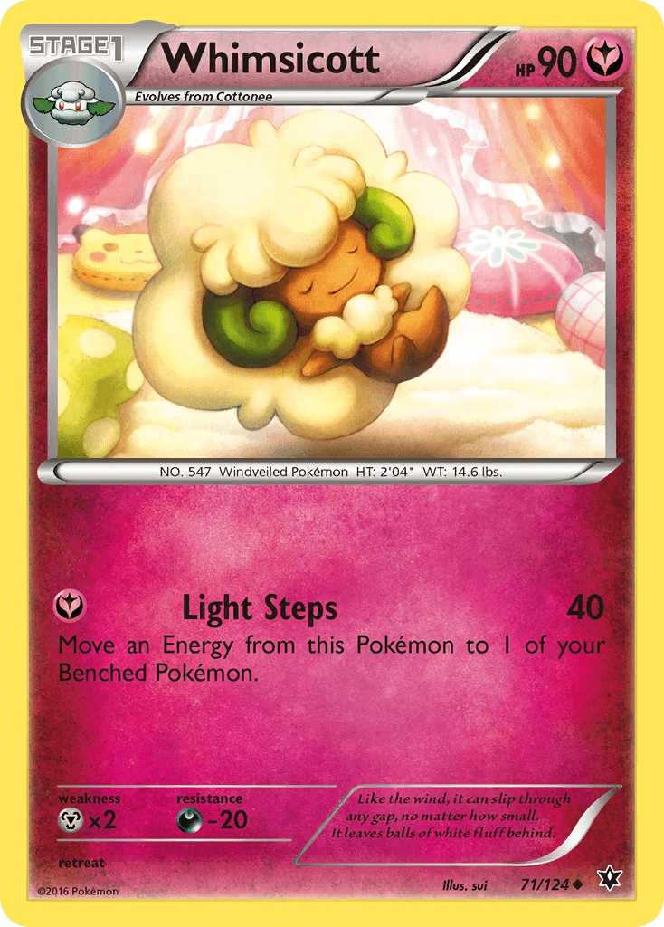 Whimsicott (71/124) [XY: Fates Collide]