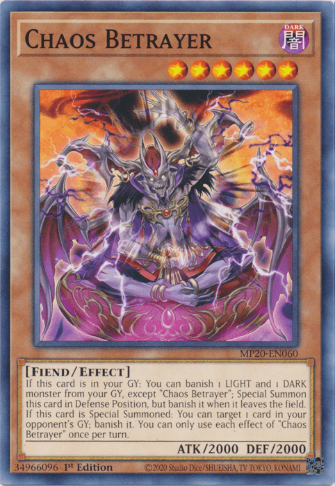 Chaos Betrayer [MP20-EN060] Common