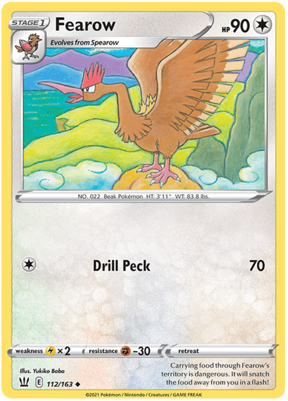 Fearow (112/163) [Sword & Shield: Battle Styles]