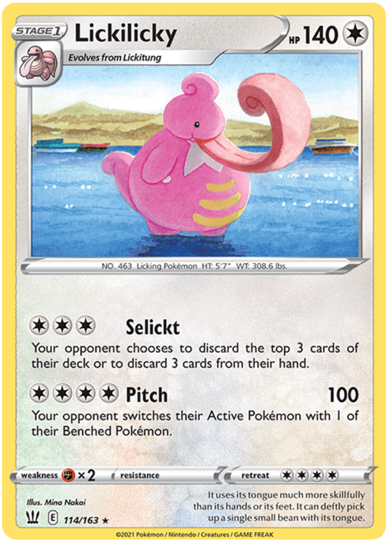 Lickilicky (114/163) [Sword & Shield: Battle Styles]