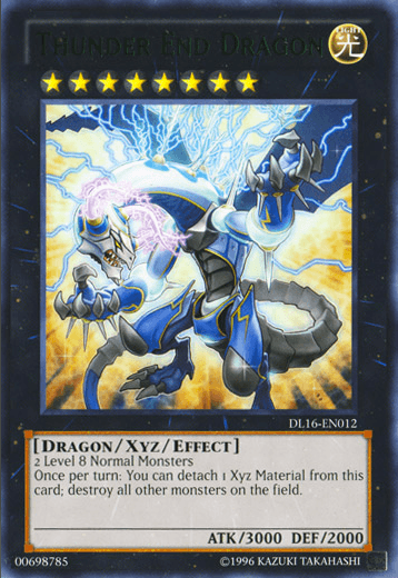 Thunder End Dragon (Green) [DL16-EN012] Rare