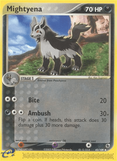 Mightyena (42/109) [EX: Ruby & Sapphire]