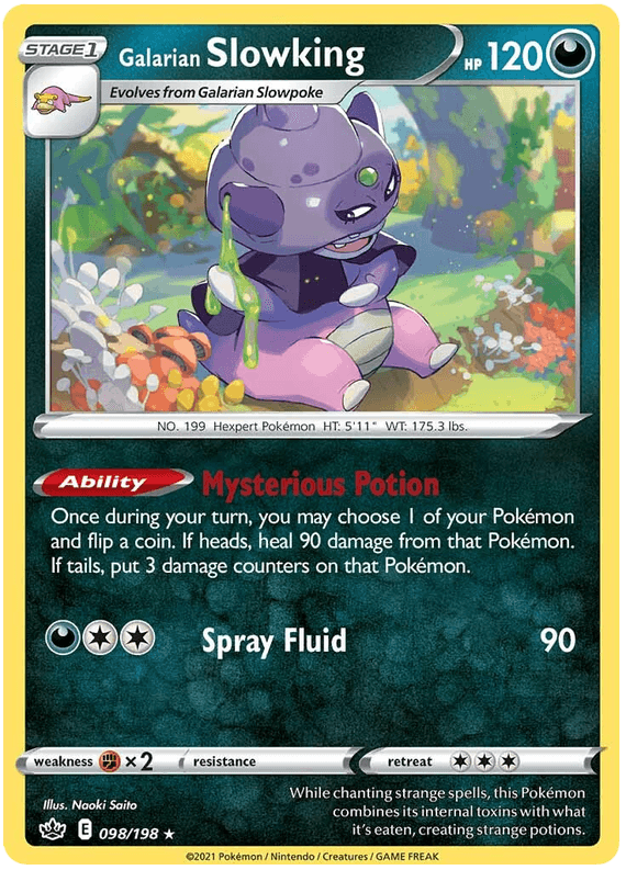 Galarian Slowking (098/198) [Sword & Shield: Chilling Reign]