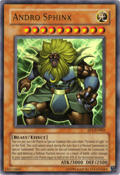 Andro Sphinx [EP1-EN002] Ultra Rare