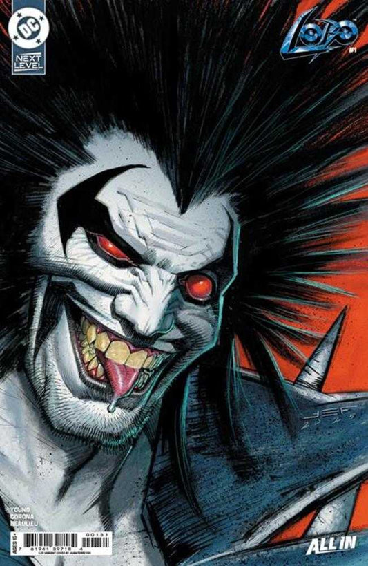LOBO #1 COVER G INC 1:25 JUAN FERREYRA CARD STOCK VARIANT