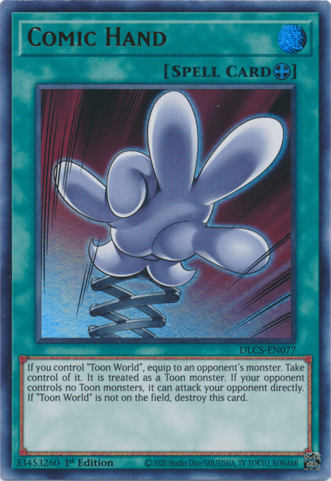 Comic Hand [DLCS-EN077] Ultra Rare