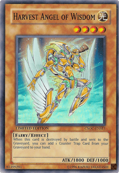 Harvest Angel of Wisdom [CSOC-ENSE1] Super Rare
