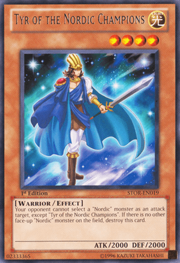 Tyr of the Nordic Champions [STOR-EN019] Rare