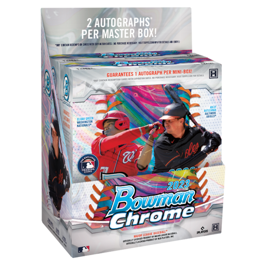 2023 Bowman Chrome Baseball Hobby Box