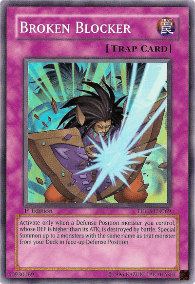 Broken Blocker [TDGS-EN069] Super Rare
