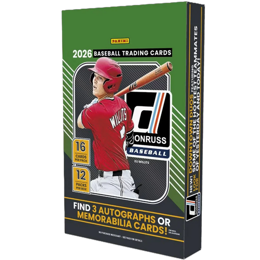 2026 Panini Donruss Baseball Trading Card Box - Hobby