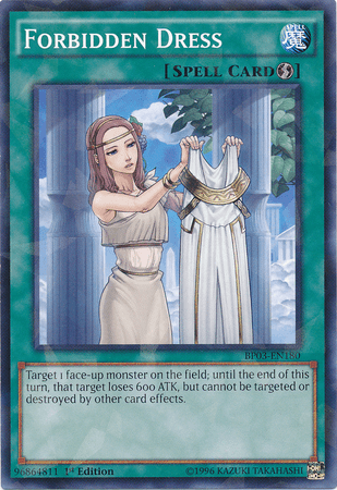 Forbidden Dress [BP03-EN180] Shatterfoil Rare