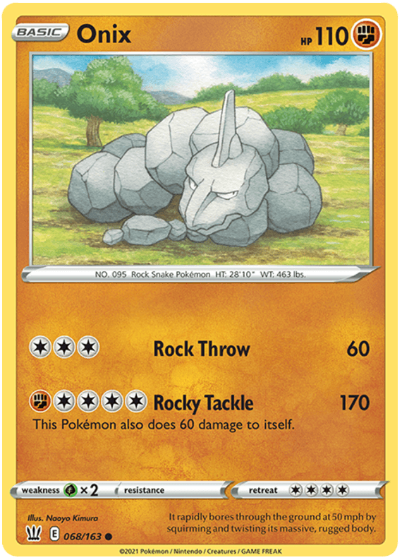 Onix (068/163) [Sword & Shield: Battle Styles]