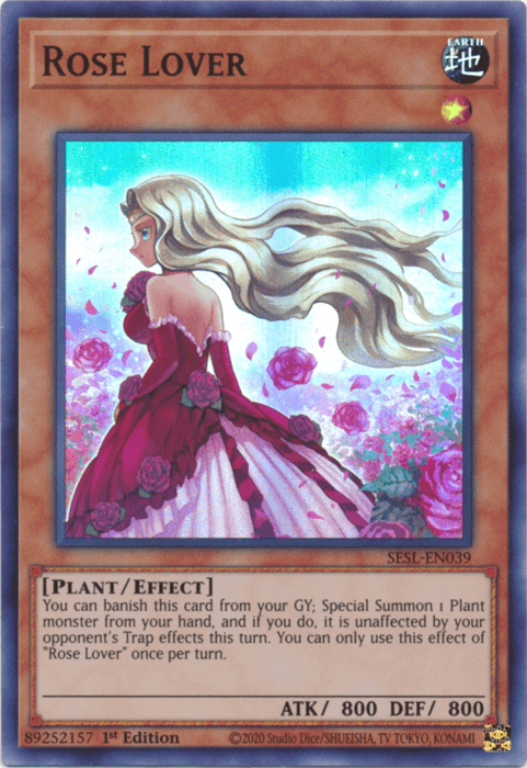 Rose Lover [SESL-EN039] Super Rare