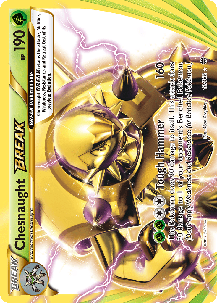 Chesnaught BREAK (12/162) [XY: BREAKthrough]