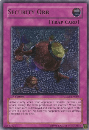 Security Orb [GLAS-EN089] Ultimate Rare