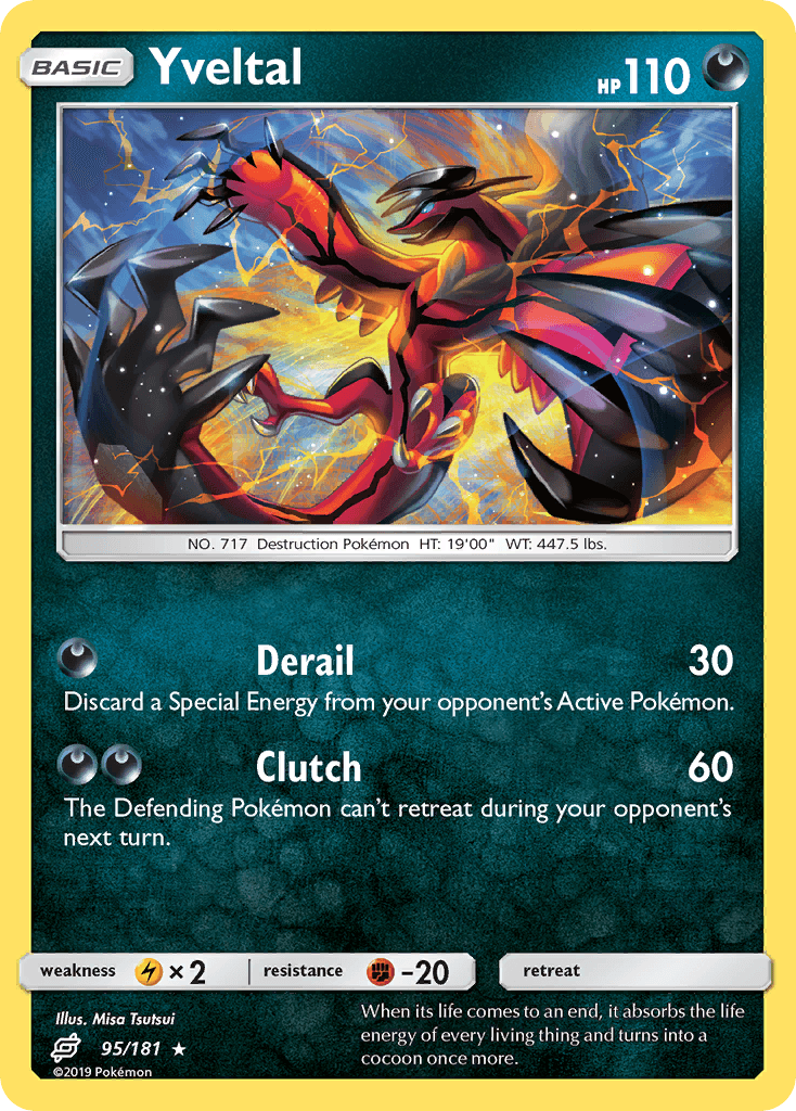 Yveltal (95/181) [Sun & Moon: Team Up]
