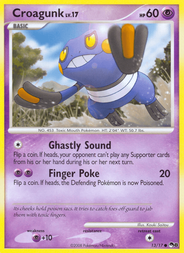 Croagunk (13/17) [POP Series 8]