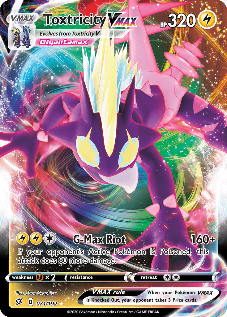 Toxtricity VMAX (071/192) [Sword & Shield: Rebel Clash]