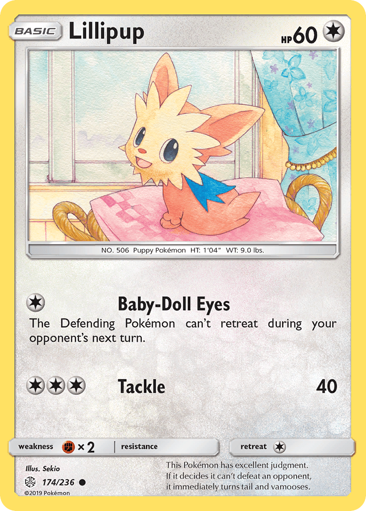 Lillipup (174/236) [Sun & Moon: Cosmic Eclipse]
