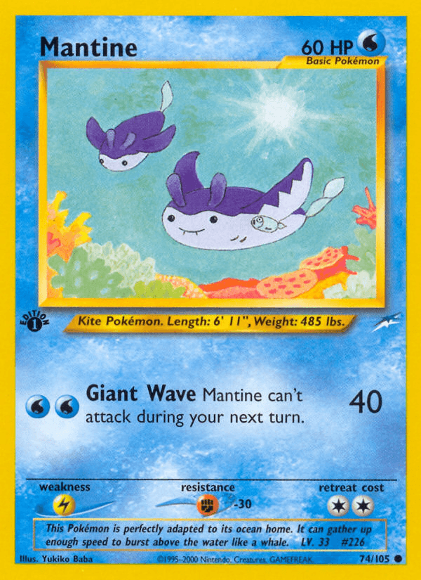 Mantine (74/105) [Neo Destiny 1st Edition]