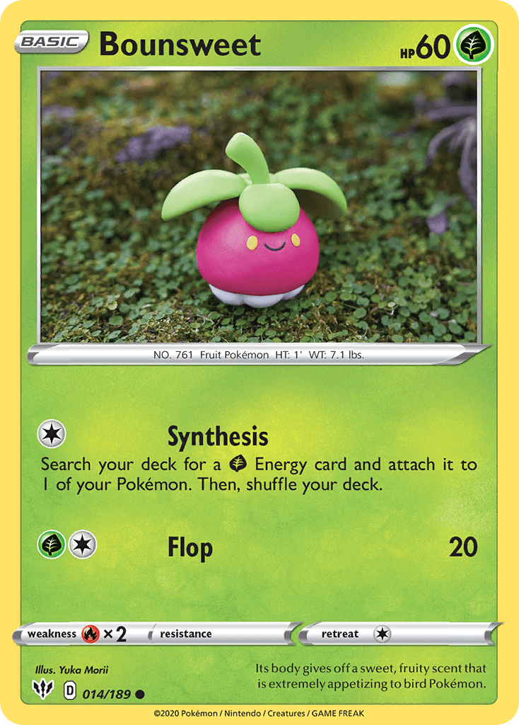 Bounsweet (014/189) [Sword & Shield: Darkness Ablaze]