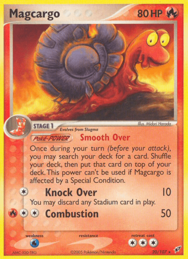 Magcargo (20/107) [EX: Deoxys]