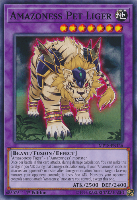 Amazoness Pet Liger [MP18-EN166] Common