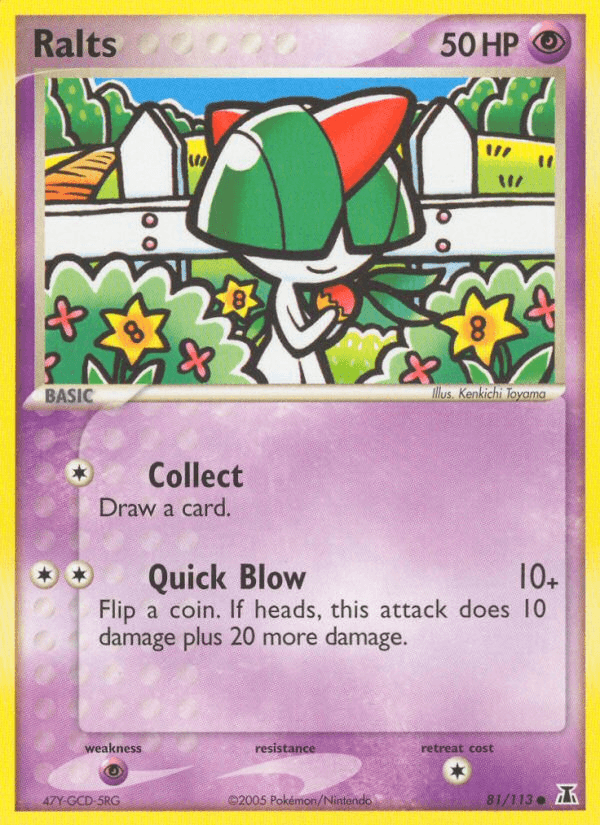 Ralts (81/113) [EX: Delta Species]