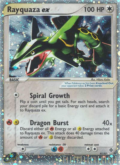 Rayquaza ex (97/97) [EX: Dragon]