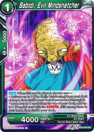 Babidi, Evil Mindsnatcher (BT11-071) [Vermilion Bloodline]