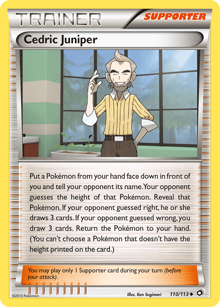 Cedric Juniper (110/113) [Black & White: Legendary Treasures]