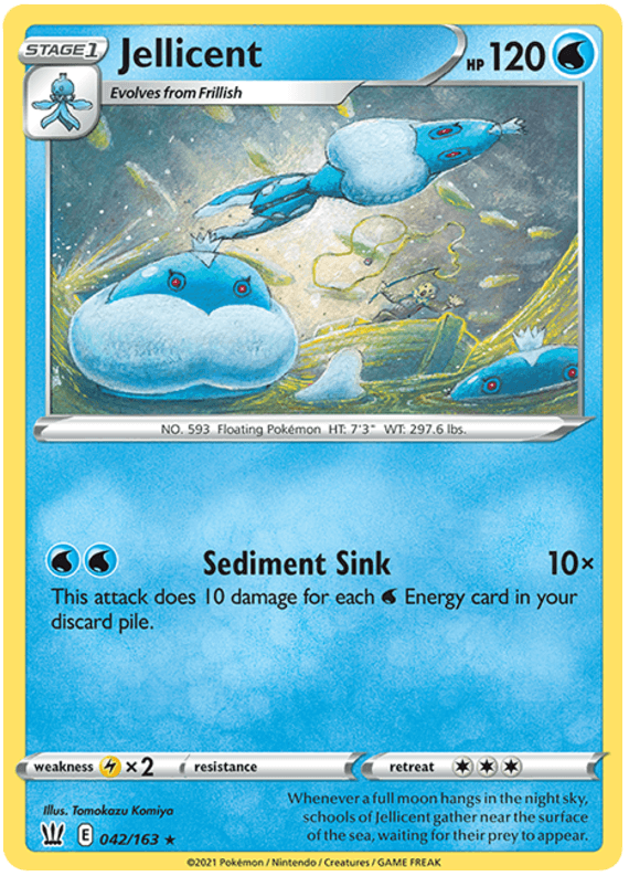 Jellicent (042/163) [Sword & Shield: Battle Styles]
