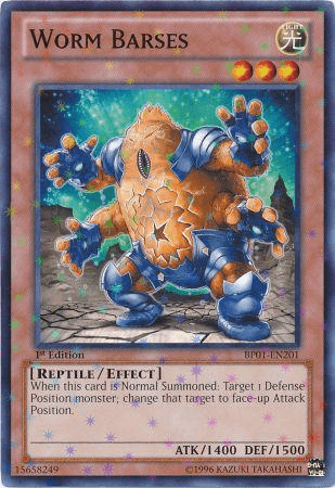 Worm Barses [BP01-EN201] Starfoil Rare