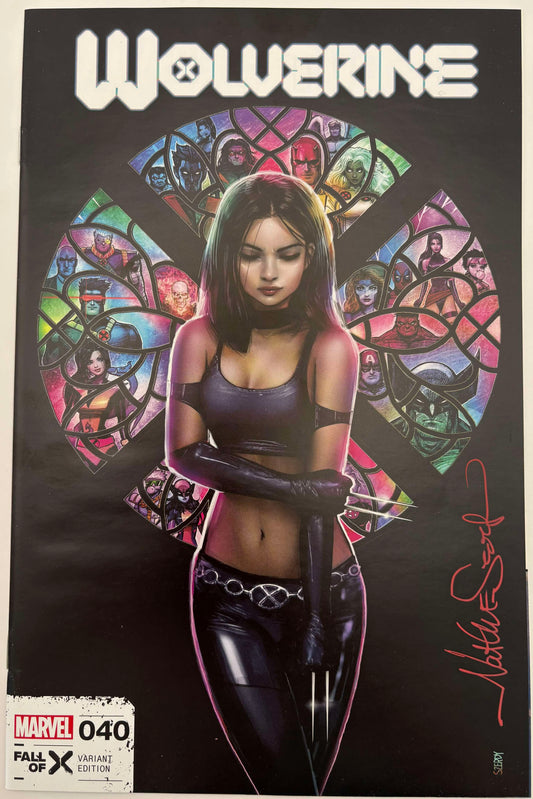 [Signed by Nathan Szerdy] WOLVERINE #40 [FALL] UNKNOWN COMICS NATHAN SZERDY EXCLUSIVE VAR [IN STOCK]