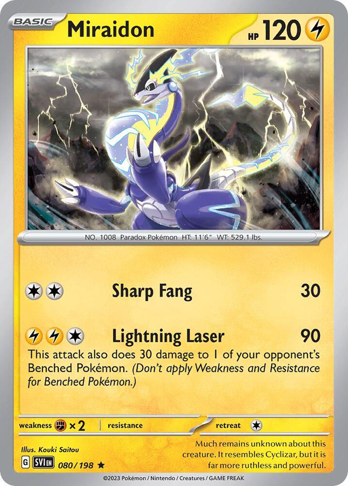 Miraidon (080/198) [Scarlet & Violet: Base Set]