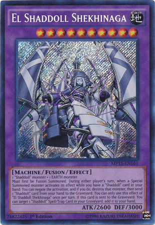 El Shaddoll Shekhinaga [MP15-EN161] Secret Rare