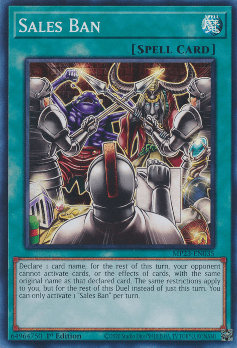 Sales Ban [MP23-EN035] Super Rare