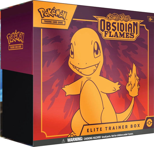 Pokemon TCG Scarlet & Violet - Obsidian Flames Elite Trainer Box Factory Sealed