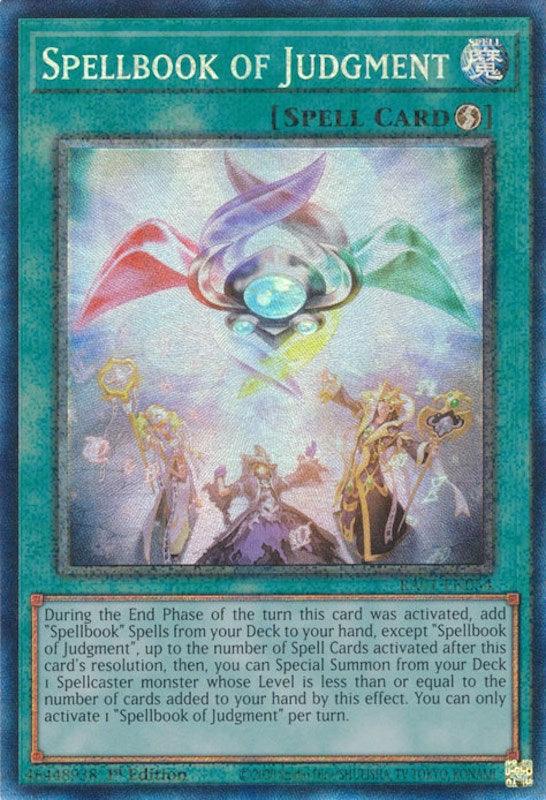 Spellbook of Judgment [RA01-EN054] Prismatic Collector's Rare
