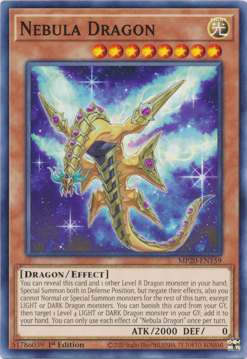 Nebula Dragon [MP20-EN159] Common