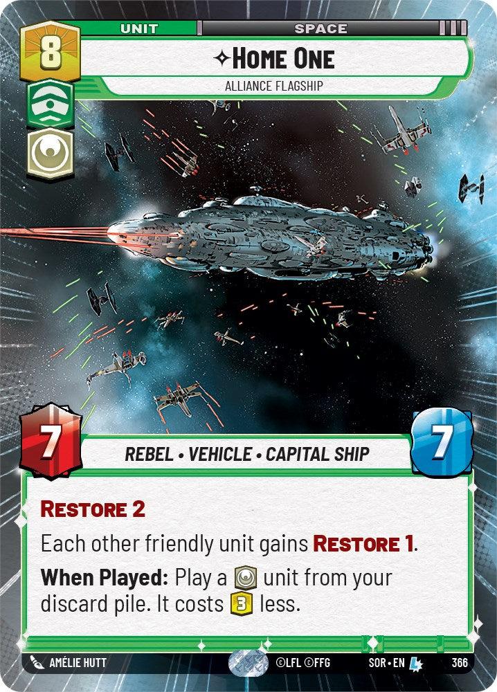 Home One - Alliance Flagship (Hyperspace) (366) [Spark of Rebellion]