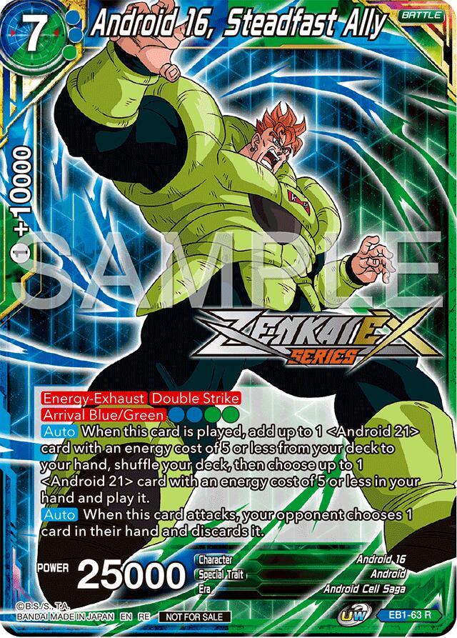 Android 16, Steadfast Ally (Event Pack 15) (EB1-63) [Promotion Cards]