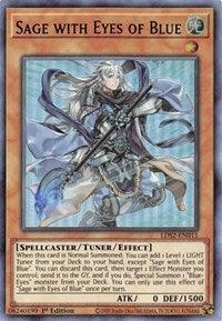 Sage with Eyes of Blue (Purple) [LDS2-EN011] Ultra Rare