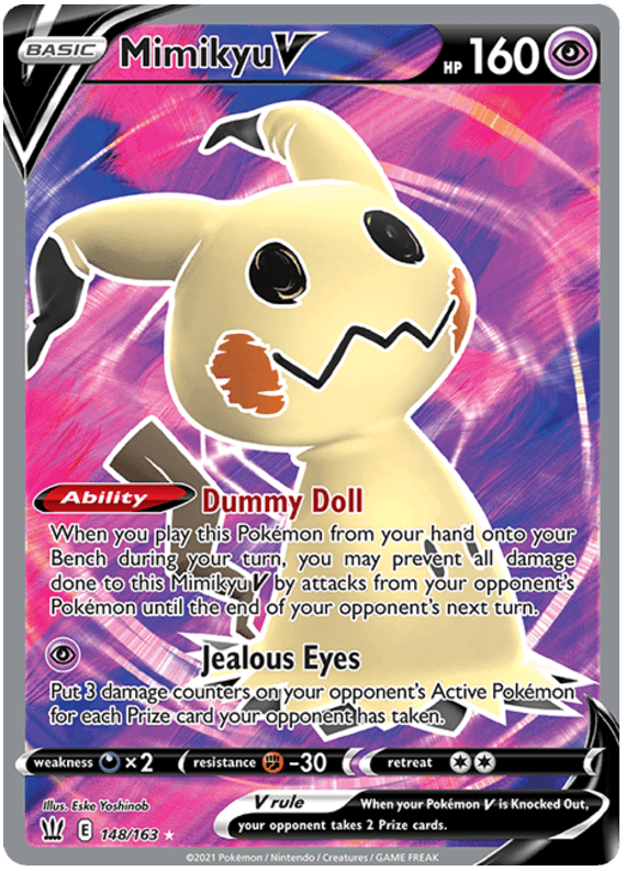 Mimikyu V (148/163) [Sword & Shield: Battle Styles]