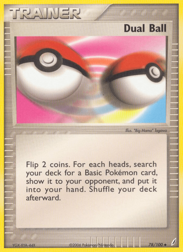 Dual Ball (78/100) [EX: Crystal Guardians]